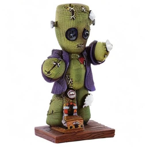 Pacific Giftware Steampunk Clock Doll - 4" Pinhead Monster - Multicolor - Resin