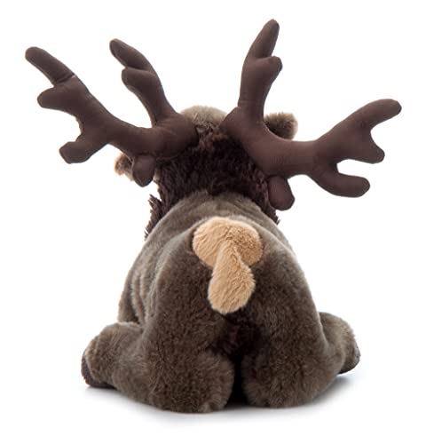 The Petting Zoo Elk Stuffed Animal, Gifts For Kids, Wild Onez Zoo Animals, Elk Plush Toy 12 Inches
