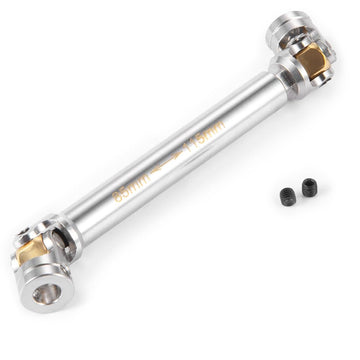 RC-Hub 1Pcs RC Driveshafts Metal Drive Shaft 45-50/47-57/55-67/60-80mm for 1:14 Tamiya Trailer Tractor Truck RC Crawler Car (85m