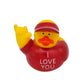 Cool Holiday Rubber I Love You Ducks (2') Standard Size. Pink And Purple. (12 Pack) Cute Duck Bath Tub Pool Toys. ( Valentine'S Day Rubber Ducks) …