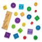 Melissa & Doug Geometric Stacker - Wooden Educational Toy