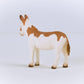 Schleich Farm World American Spotted Donkey Animal Figurine - Highly Detailed And Durable Farm Animal Toy, Fun And Educational Play For Boys And Girls, Gift For Kids Ages 3+, Multicolor, 2.5 Inch