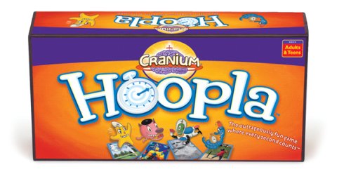CRANIUM Hoopla Game - Cardboard, Model 101030000.100E, Fun Family Activity