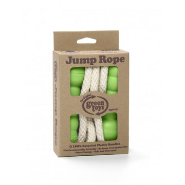 Green Toys Jump Rope - Bpa Free, Phthalates Free, Green Handle Skipping Rope For Better Health, Increased Concentration. Fitness Equipment