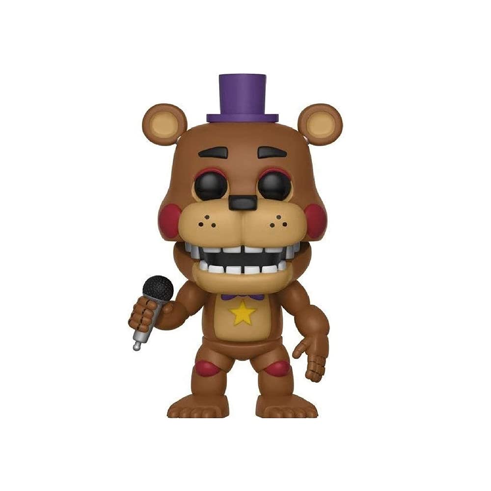 Funko Pop Games Rockstar Freddy Collectible Figure, 3.75" Multicolor Vinyl, Model 32052 - Five Nights at Freddy's Pizza Simulator