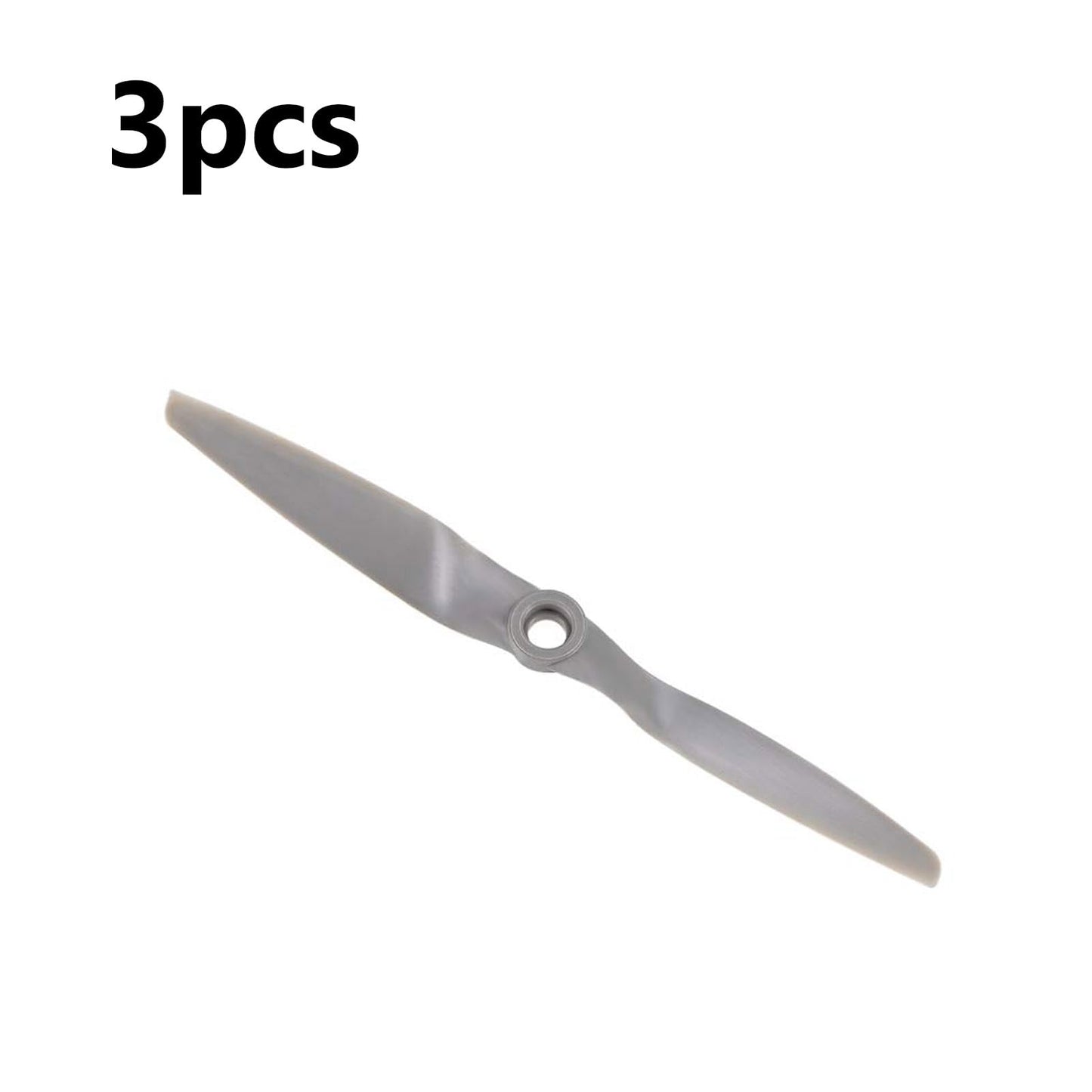 Top-Vigor 3Pcs Cw Rc Propellers 6040 6 X 4 Inch 2-Vane Rc Vehicle Propellers Replacement For Rc Airplane With Adapter Rings Nylo