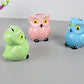 Zching Cute Owl Ceramic Piggy Bank Personalized Money Saving Bank For Kids Girls Nursery Gift Decor