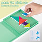 Travel Games Tangrams, Magnetic Travel Games for Road Trips Kids Board Game Educational Toys Kids Game for 3+