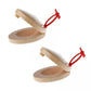 Lyla 4Xa Pair Wooden Castanets Wood Percussion Flamenco Musical Instrument