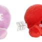 Aurora Palm Pals Valentine Heart 5'' Plush 2 Piece Bundle, Be Mine And Paolo Cupid