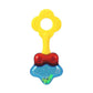 Kiddoville Star Baby Teether Rattle 2Pcs MultiColor Star Shape, Soft BpaFree Plastic, Sound Making Sensory Toy Sound Rattle To
