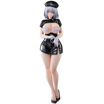 Lunk Kurosawa Mashiro Figure 9.8'' Black Nurse Uniform Version Standing Position Model Anime Statue Collection Ornaments
