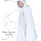 Underwraps Panne Kids Cape, White