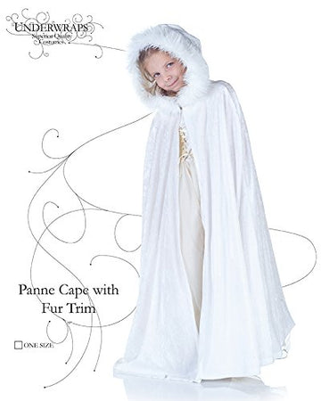 Underwraps Panne Kids Cape, White