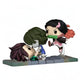 Funko Demon Slayer: Kimetsu No Yaiba Pop Moment Tanjiro & Nezuko Vs. Temple Demon Vinyl Figure Exclusive, Multicolor