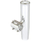 Lees Tackle Clamp-On Rod Holder - Silver Aluminum - Horizontal Mount - Fits 2.375 O.D. Pipe