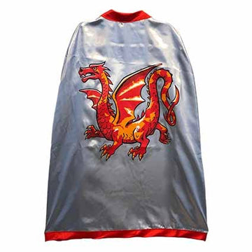 Liontouch Amber Dragon Knight Cape | Medieval Pretend Play Toy Cloak For Children Ready For Regal Adventures In The Kingdom | Roleplay, Dress Up, Fancy Dresses & Royal Costumes For Kids