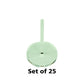 Litko Acrylic Flight Stands | Round | 3Mm Clear Circular Flight Base With Peg (30Mm)