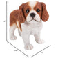 Pacific Giftware Realist Look King Charles Puppy Standing Resin Figurine Statue