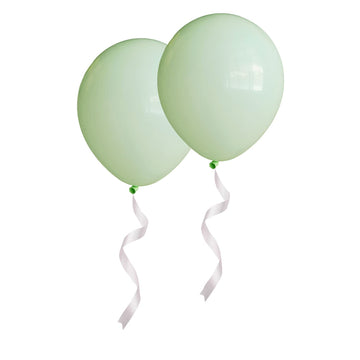 Oupking 18 Inch Macaron Green Balloons Big Latex Balloon Giant Thick Green Balloons For Party Decorations Pack Of 25