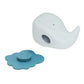 Hevea Squeeze'N'Splash Whale Bath Toy - Bath Toy For Babies And Toddlers - 100% Natural Rubber, Plant Based, Plastic-Free, Bpa-F