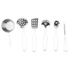 LOOM TREE Kids Kitchen Metal Utensils Playset, All Purpose Kitchen Tool Set  C, 6pcs/Set | Preschool Toys & Pretend Play | Kitc