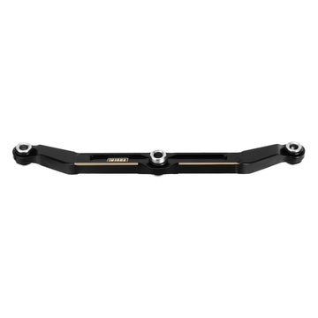 INJORA Black Brass Steering Link for TRX4M Upgrade Parts 1/18 RC Crawler Car,Full Clearance,12g