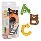 Jcren Jumbo Magnetic Letters Animals Alphabet Toys,Fridge Magnets Stick Large Abc Alphabet Uppercase Toy Set Preschool Learning Spelling Refrigerator Gift For 3 4 5 Year Old Toddler Kids Boys Girls