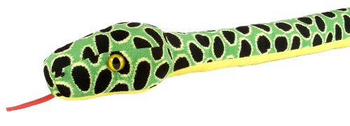 Wild Republic Big Head Anaconda 70 Snake Childrens Plush Cuddly Soft Toy Animal  Multi (13052)