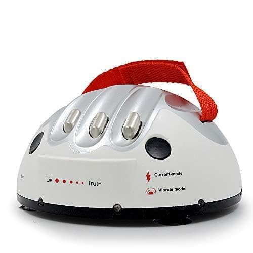 Julan Upgrade Micro Electric Shocking Lie Detector, Tricky Novelty Game Interesting Polygraph Test Truth Or Dare Game For Party Analyzer Consoles Gifts