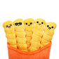 WHAT DO YOU MEME? Plush Emotional Support Crinkle Fries - Orange Polyester - Model ESCF541