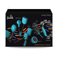 KHS America HOHLNT6000 Luminote Percussion Musical Stage Pack for Grade PK Plus, Blue - 6 Piece