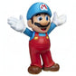 Super Mario 2.5 Inch Action Figure - Ice Open Arms Mario Collectible Toy, Plastic, One Size, Model 1