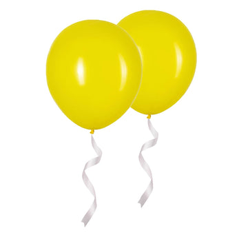 Oupking 18 Inch Yellow Balloons Big Latex Balloon Giant Thick Yellow Balloons For Party Decorations Pack Of 25