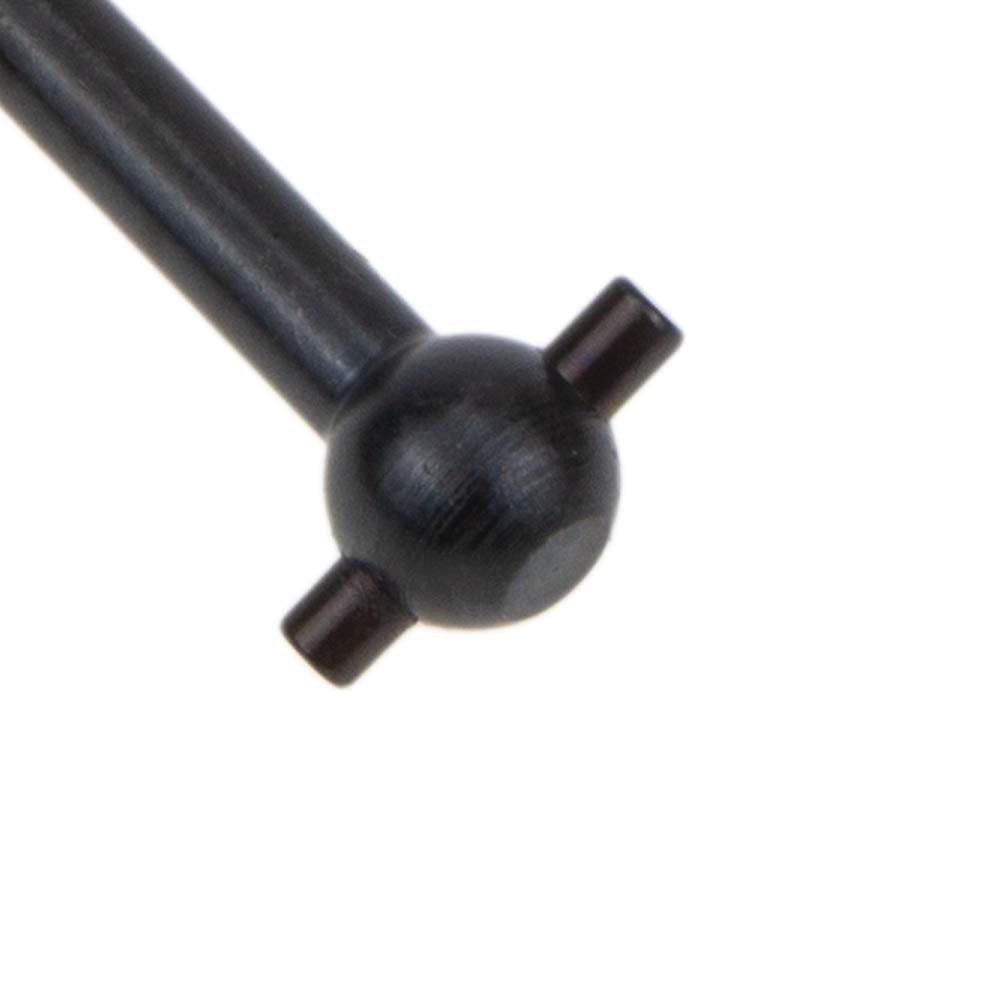 Dogbone Universal Drive Joint Cup Shaft 77mm Iron Black for RC Hobby Model Car HPI HSP,COJOYS,4PCS