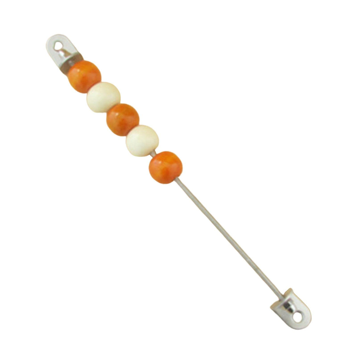 Ilsmysutra Counting Beads Busy Board Fine Motor Skill For Travel Training Orange