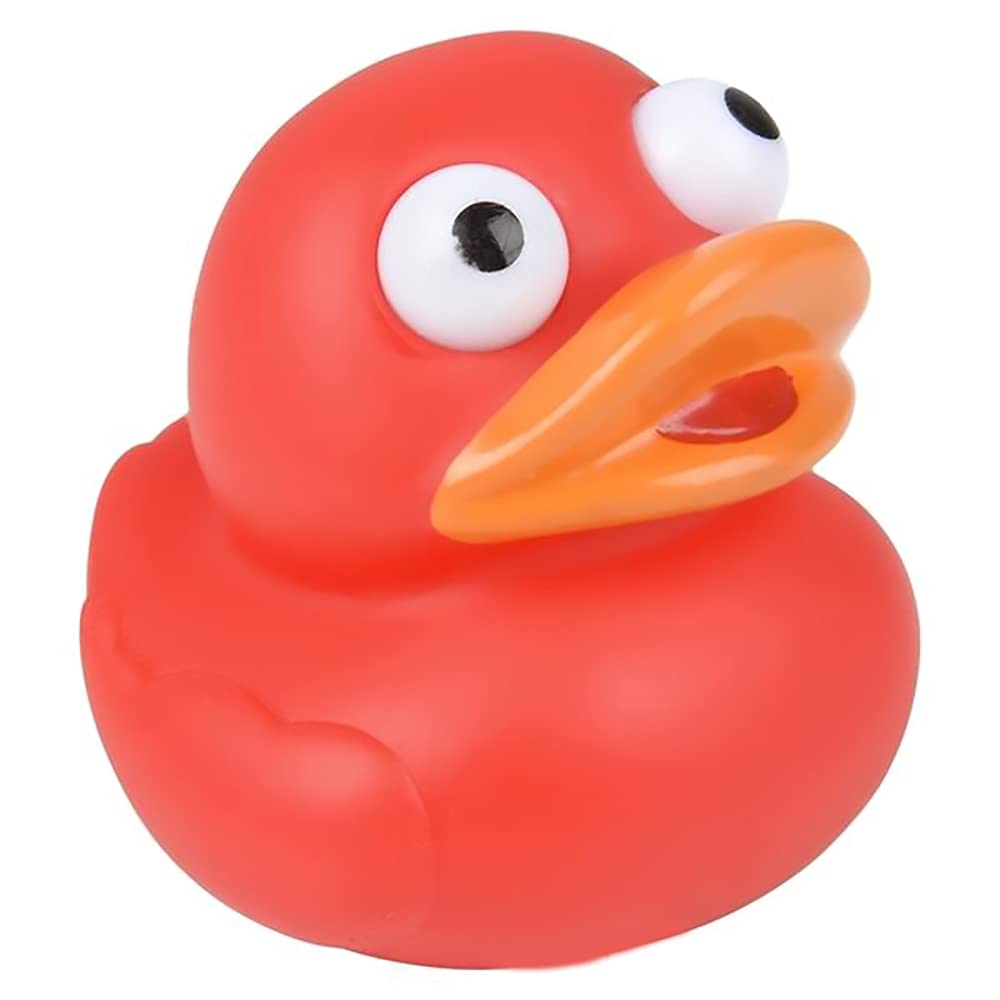 The Dreidel Company Rubber Duck Eye Poppers, Squeeze to Quack, Toy Assortment Duckies for Kids, Bath Birthday Gifts Baby Showers