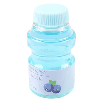 FLIPNEX Clear Strawberry Jelly Slime - Fluffy, Stretchy, Crunchy Bubble Slime Soft Putty Stress Relief Toy Party Favors Super Li