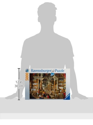 Ravensburger 5000 Piece Jigsaw Puzzle - Modern Rome, Durable Cardboard, Tan, Model 17409, Ideal Gift for Puzzle Enthusiasts