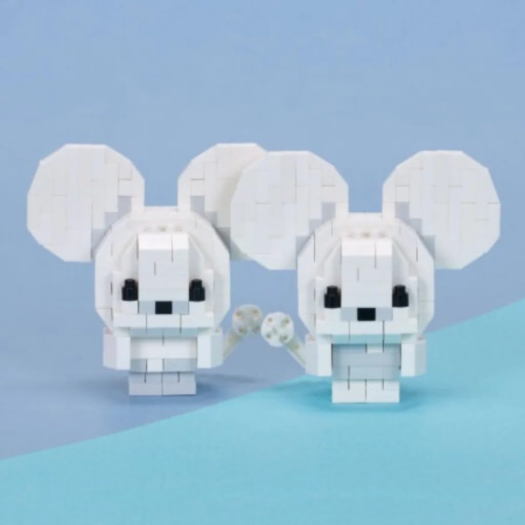 nanoblock Pokémon Tandemaus Building Kit, 1.2969 x 4.9125 x 2.1222 in, Plastic, Model NAN22904