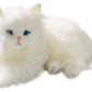 Carl Dick Plush Toy Cat - Persian White, 12 inches, Soft Acrylic Stuffed Animal, Model 3199