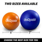 Gosports Soft Skin Foam Playground Dodgeballs - 6 Pack Set For Kids - Includes Mesh Carry Bag