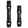 GLOBACT Stainless Steel Center Drive Shaft for 1/18 RC Crawler TRX4M Upgrades Accessories (Black 2Pcs)