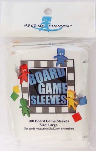 Arcane Tinmen Atm10402 Large Board Game Sleeves Bu  100 Count