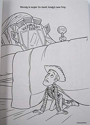 Toy Story 4 Gigantic 224 Page Coloring Book - 7.75 x 10.75 Inches