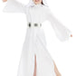Rodwake Children'S Princess Cosplay Costume Girls White Tunic Hooded Robe Halloween Kids Outfit