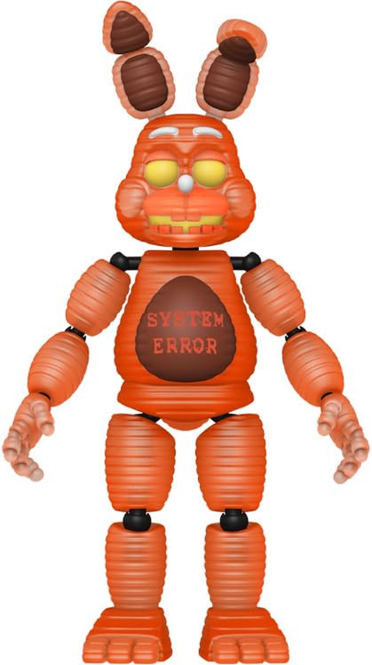 Funko Pop! Action Figure: Five Nights at Freddy's - System Error Bonnie, Glow in The Dark, Vinyl, Multicolor, Model 59685