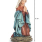 Joseph'S Studio By Roman - Praying Madonna Figure On Baset, 6.75' H, Renaissance Madonnas Collection, Resin And Stone Mix, Inspirational, Durable, Long Lasting, Religious Gift, Beautifully Detailed