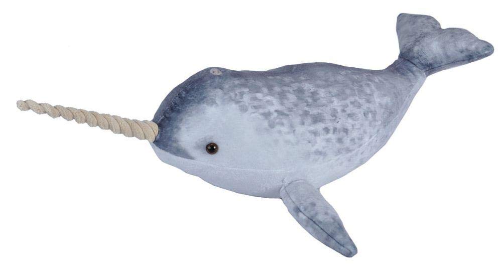 WILD REPUBLIC Narwhal Plush Stuffed Animal 25" Fabric Multi 21466