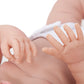 La Newborn Boutique - Realistic 15' Anatomically Correct Real Girl Baby Doll – All Vinyl “Pink Polka Dot ” – Made In Spain
